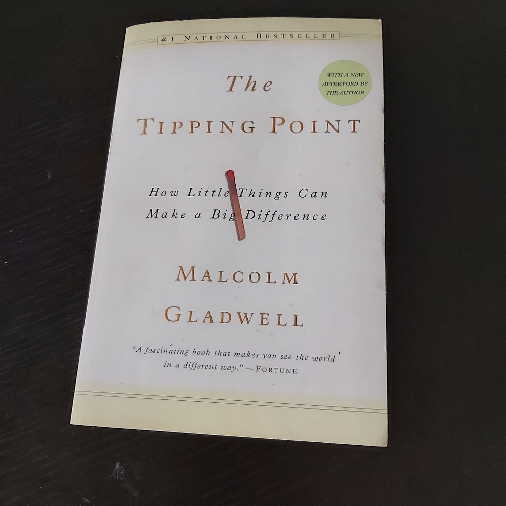 🤯 2/$15 The Tipping Point Paperback Book